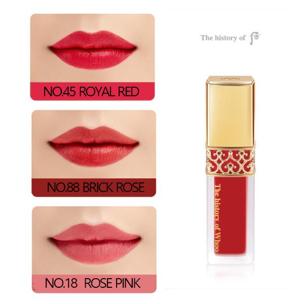 [THE WHOO] Gongjinhyang Mi Velvet Liquid Lip Rouge 6g (3color)